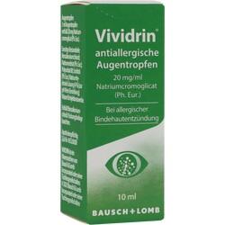 VIVIDRIN ANTIALLERG AUGENT