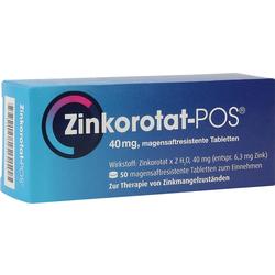 Eine blaue Packung Zinkorotat-Tabletten für Zinkmangel.
